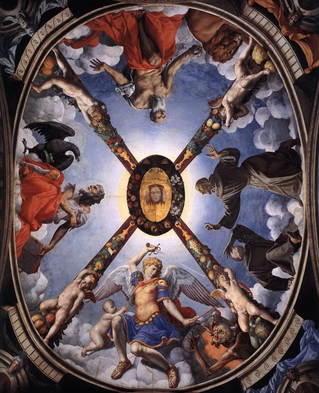 30-Decorazione della volta - Cappella di Eleonora, Palazzo Vecchio, Florence 